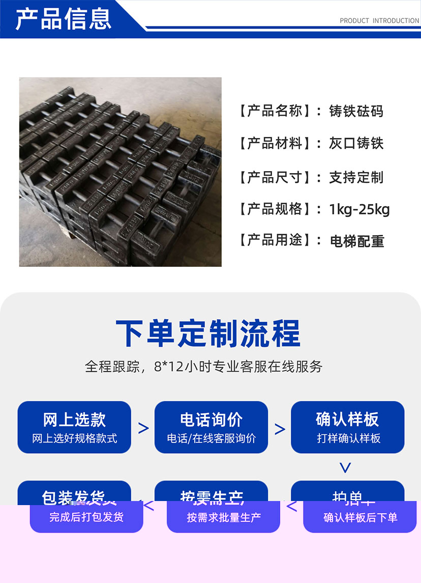 电梯砝码